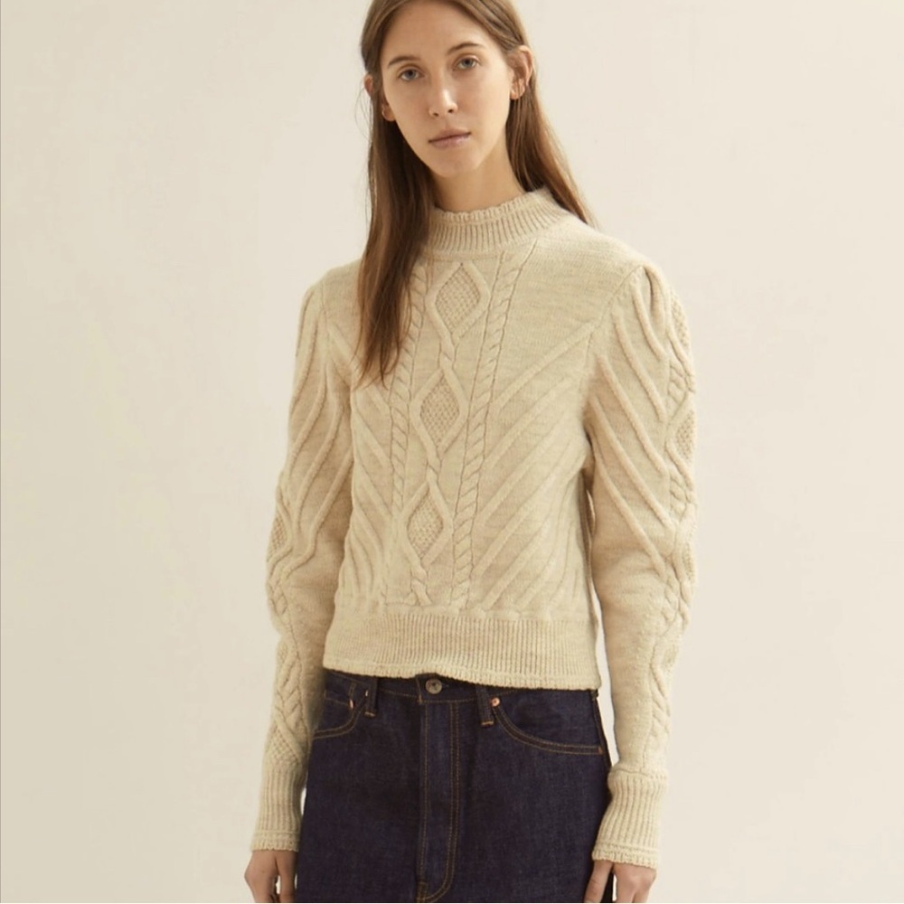 Isabel Marant Brantley Cable Knit Sweater FR 38 (medium)